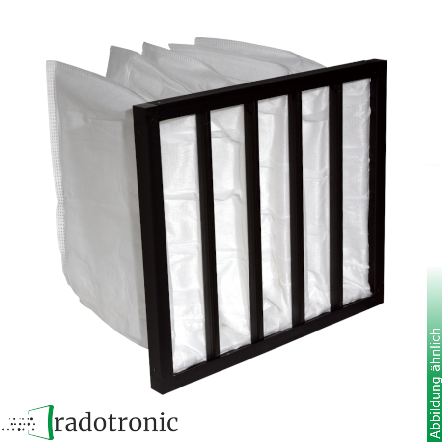 Taschenfilter 389 x 389 x 360 mm epM10 / 55% (M5) Taschenfilter 389 x 389 x 360 mm epM10 / 55% (M5)