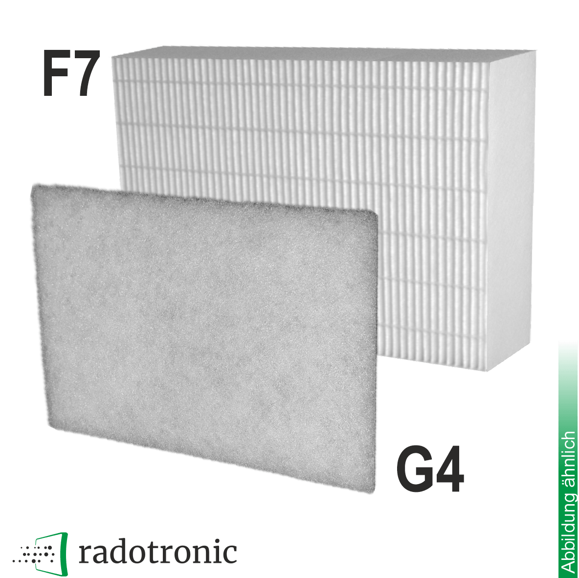 Ersatzfilter-Set Trox Schoolair-B-HV-EH  (Außenluft- u. Abluftfilter)