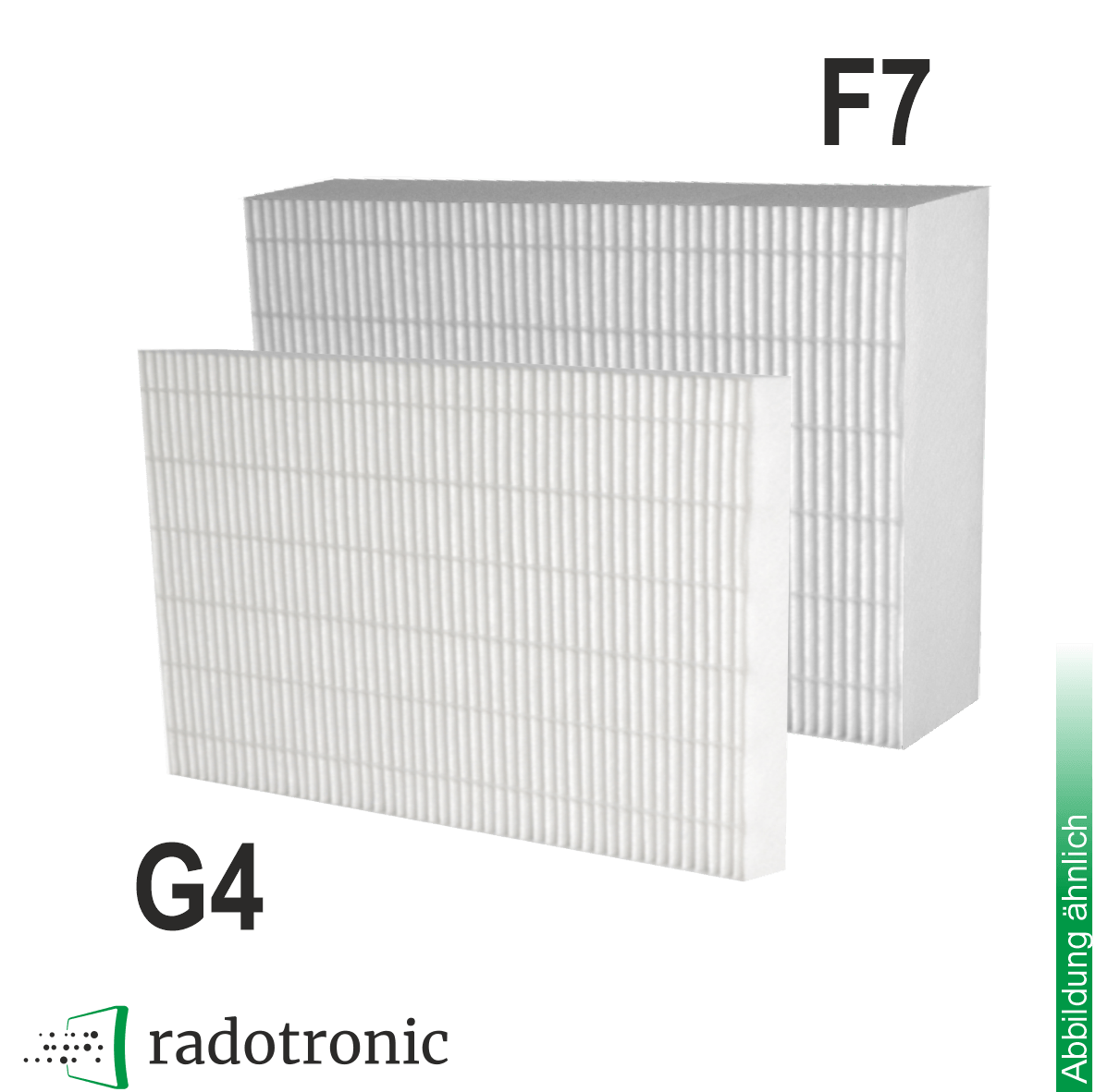 Ersatzfilter-Set Trox Schoolair-D-HV-EH-2220  (Filterset Außenluft- u. Abluftfilter)