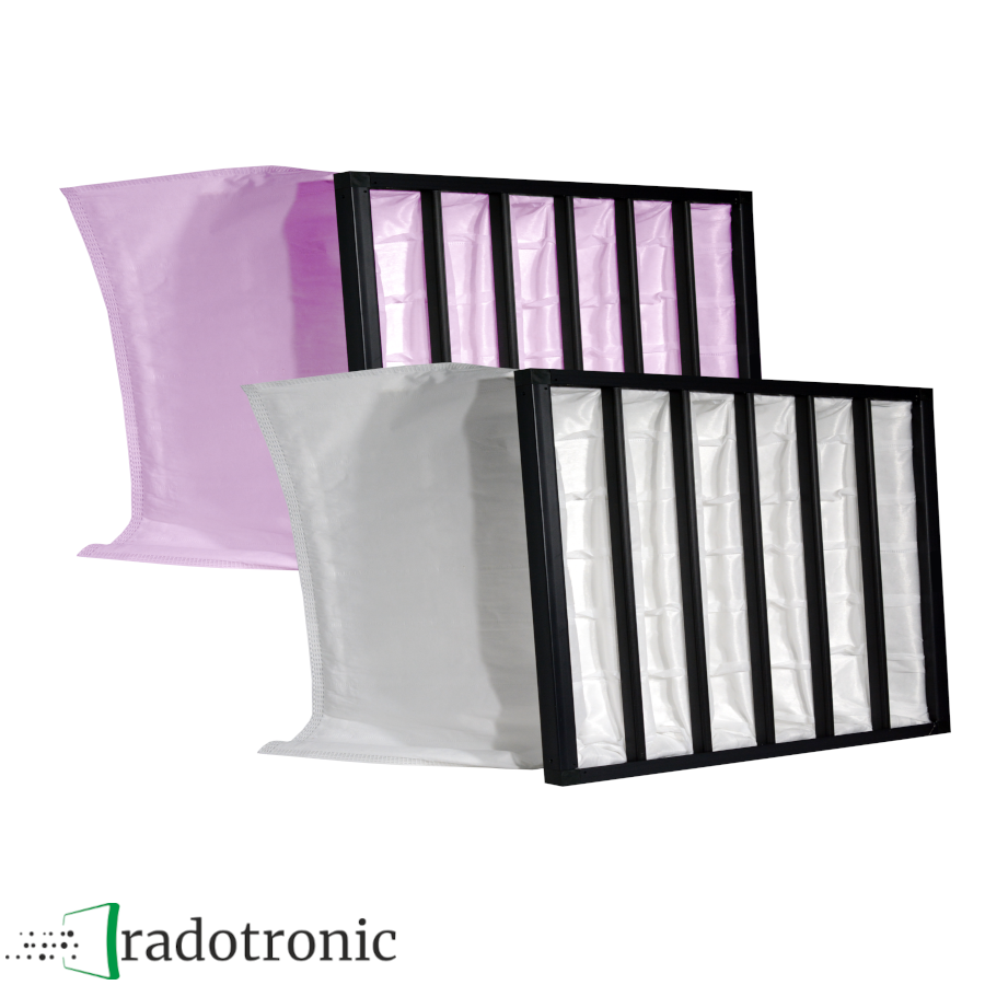 Ersatz-Taschenfilterset AEREX Reco-Boxx 1400 Flat-H (M5 + F7)