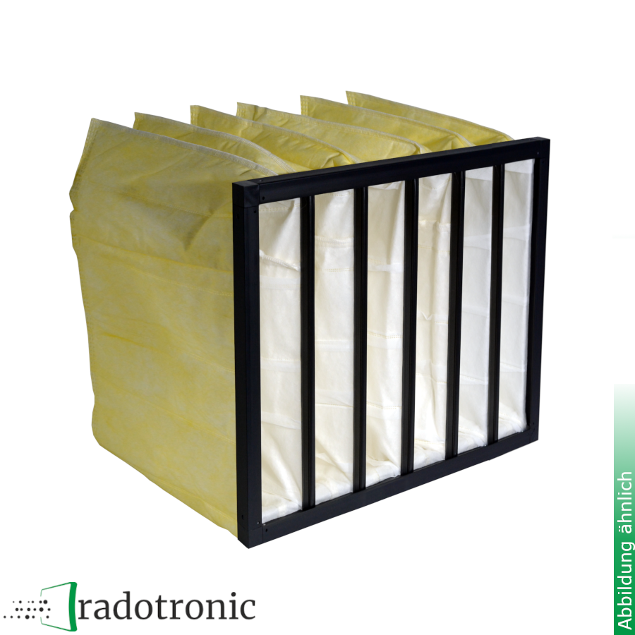 Taschenfilter 590 x 490 x 600 mm epM1 / 70% (F7)