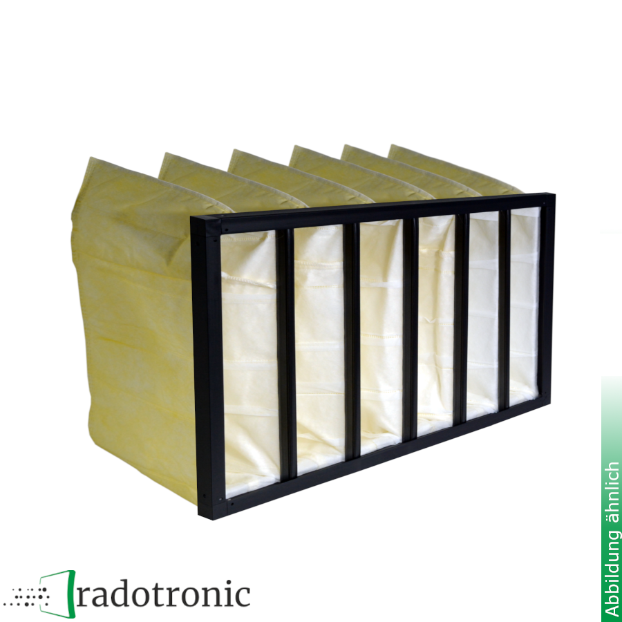 Taschenfilter 592 x 287 x 500 mm epM1 / 70% (F7) Taschenfilter 592 x 287 x 500 mm epM1 / 70% (F7)