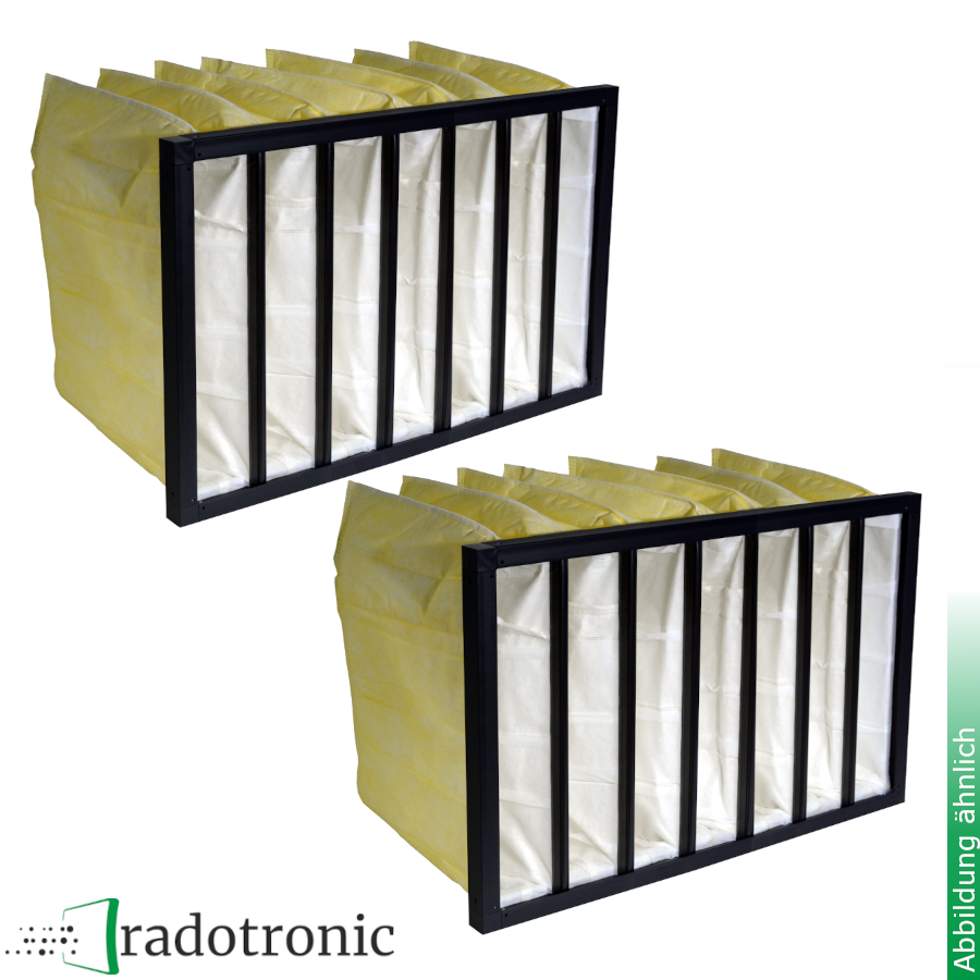 Ersatz- Taschenfilter Swegon Global PX 20 epm 1 70% (F7) Ersatz- Taschenfilter Swegon Global PX 20 epm 1 70% (F7)
