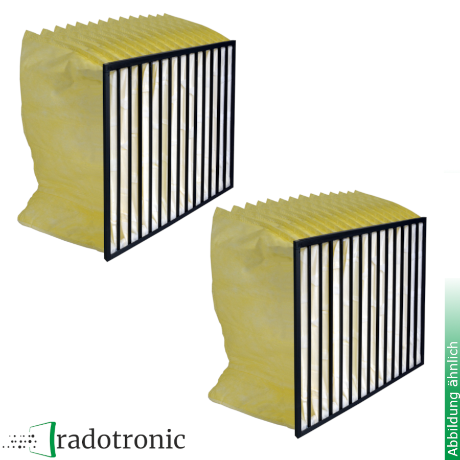 2x Ersatz-Taschenfilter Systemair (Topvex)  BFT SR100 F7 (ePM 1 60%)