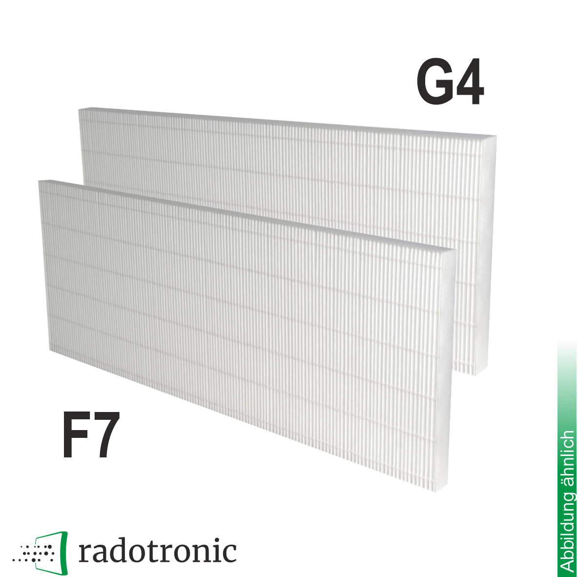 Ersatzfilterset für Proxon Zimmermann  FWT1, FWT2, P1, P2  (G4/F7)