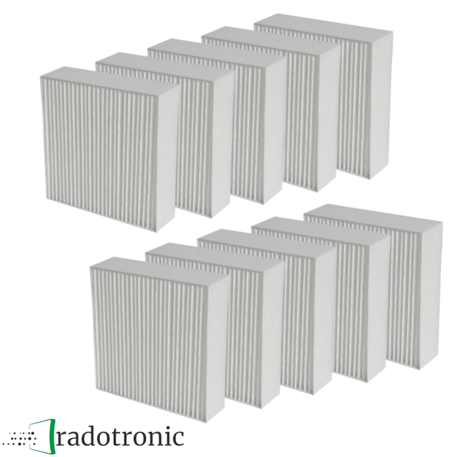 10x Ersatzfilter für Paul Climos F 200 (10 Zuluftfilter F7)