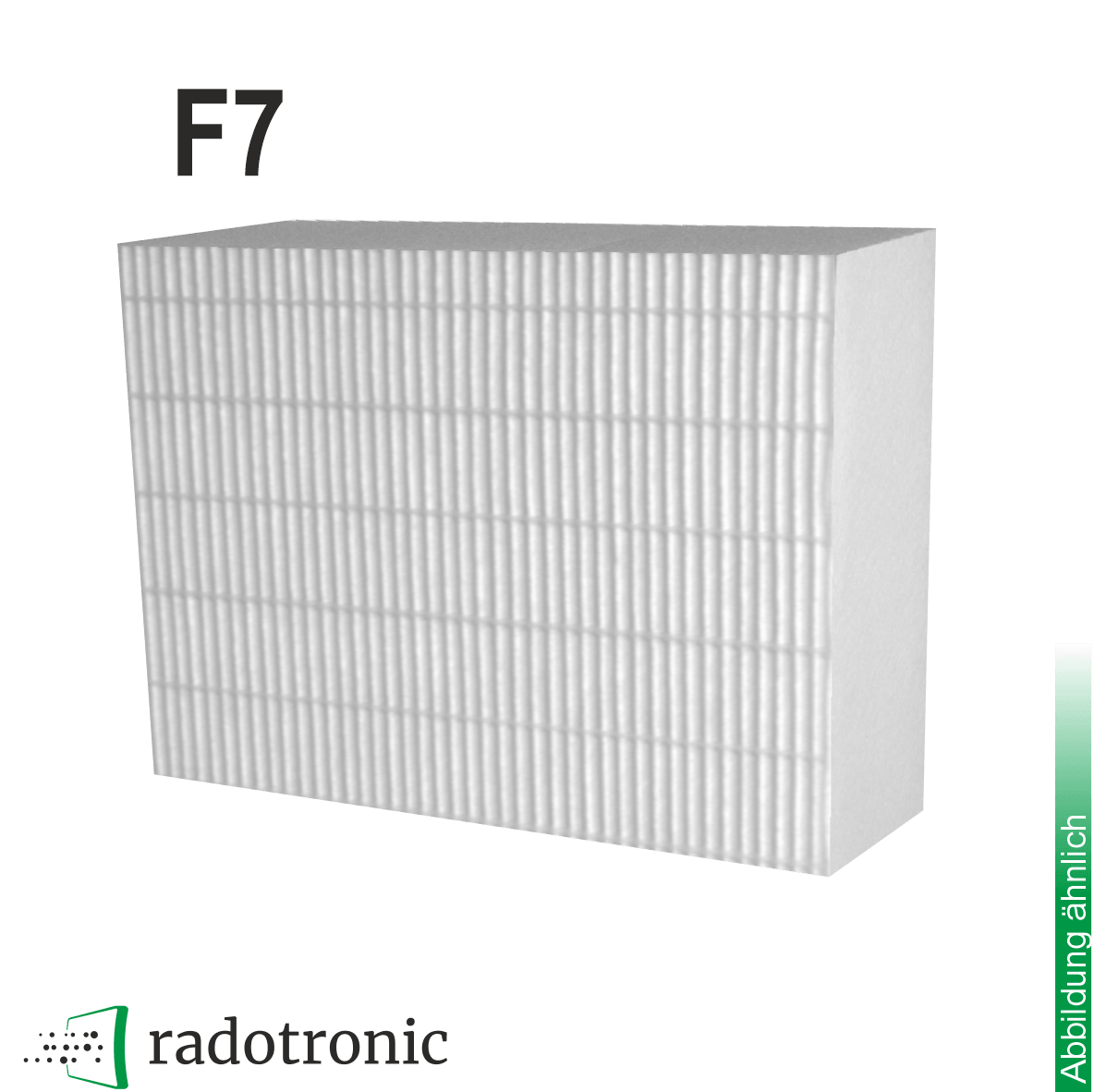Ersatzfilter Trox ROOMAIR-U-ZAS  (Außenluftfilter ISO ePM1 65%)