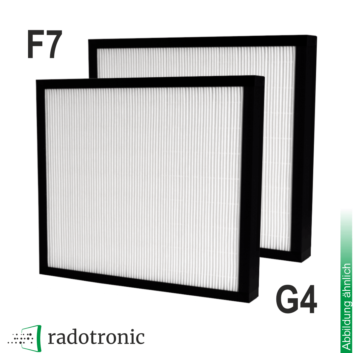 Ersatzfilter-Set für AEREX Reco-Boxx 600 Flat (G4 + F7)