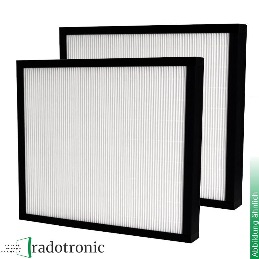 2x Abluft - Ersatzfilter Lemmens HRGlobal 2000 (G4)