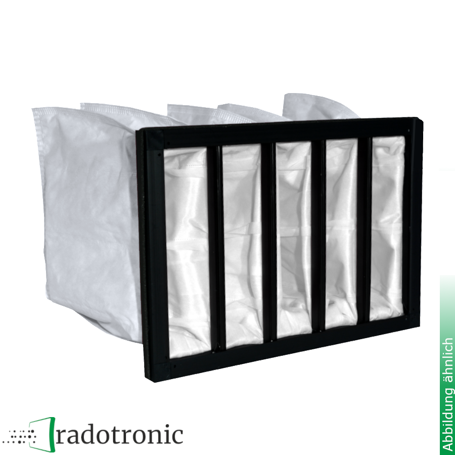 Taschenfilter 510 x 350 x 600 mm epM10 / 55% (F5/M5) Taschenfilter 510 x 350 x 600 mm epM10 / 55% (F5/M5)