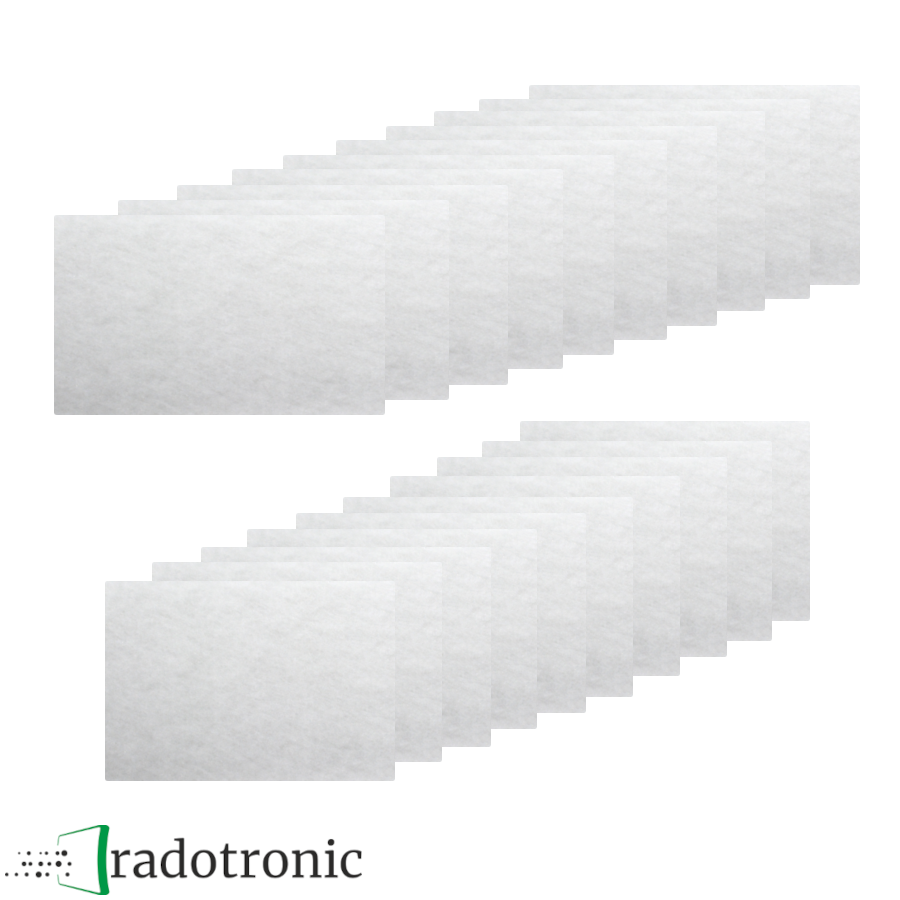 10x Ersatzfilterset Helios KWL EC 200/300 - Abluftfilter +Vorfilter ISO Coarse 75% (G4)