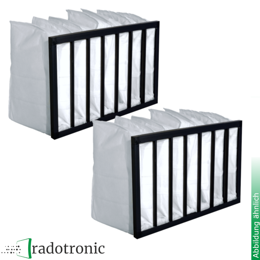 2x Ersatz-Taschenfilter Systemair (Topvex)  BFT TC70 M5 (ePM 10 60%)