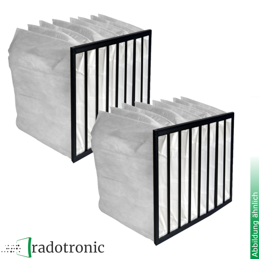 2x Ersatz-Taschenfilter Systemair (Topvex)  BFT SR70 M5 (ePM 10 60%)