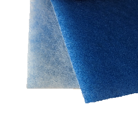 Ersatzfiltermatte weiß/blau G4 PV 0,5x1