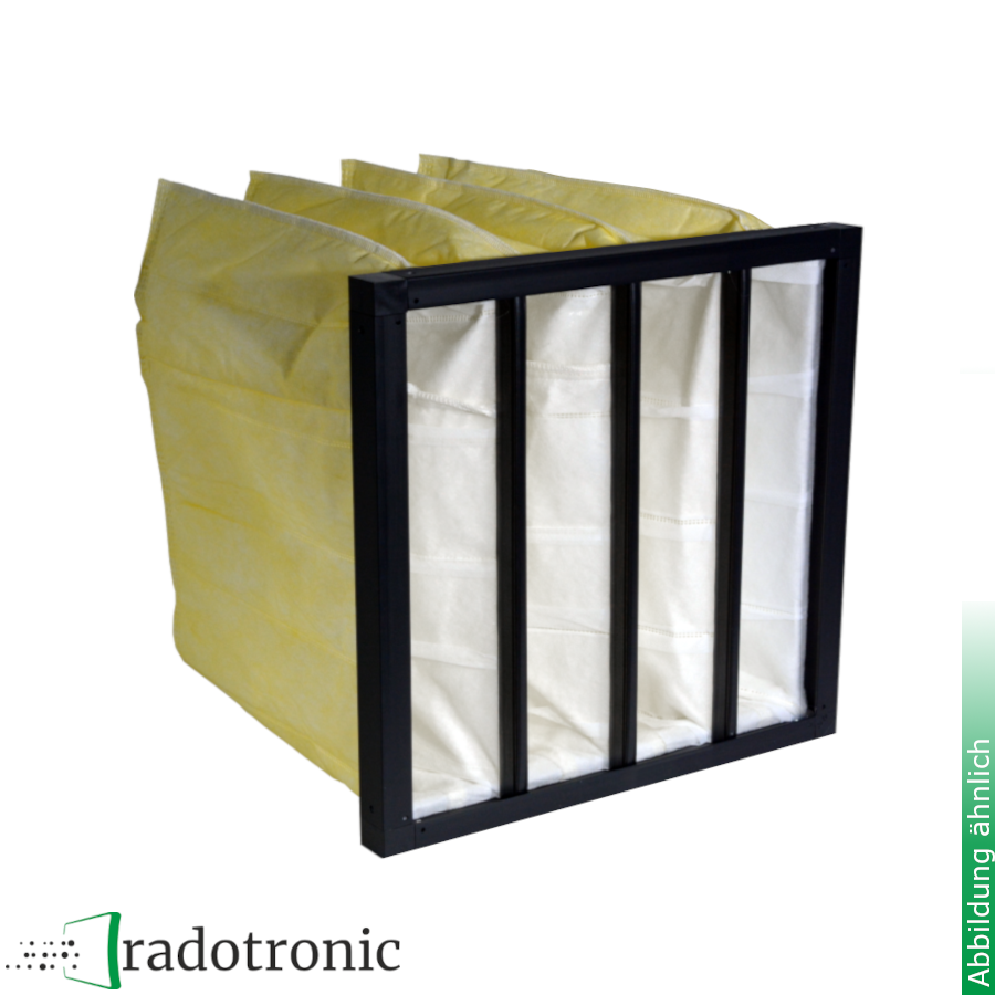 Taschenfilter 287 x 287 x 600 mm epM1 / 70% (F7)