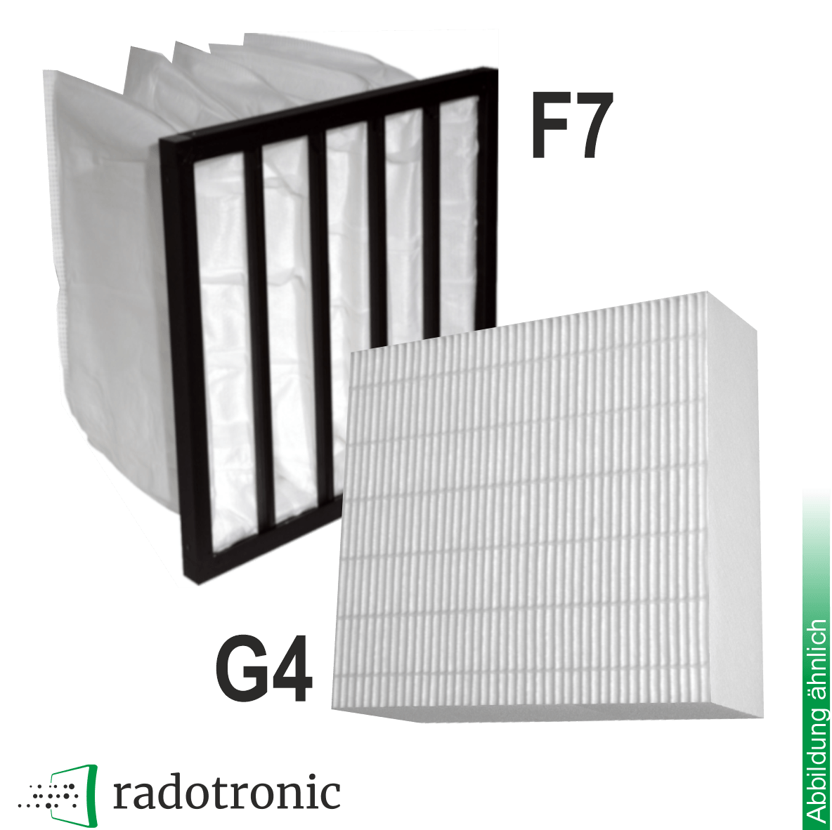 Ersatzfilter-Set Trox Schoolair-D-HV-EH  (Abluft- u. Außenluftfilter)