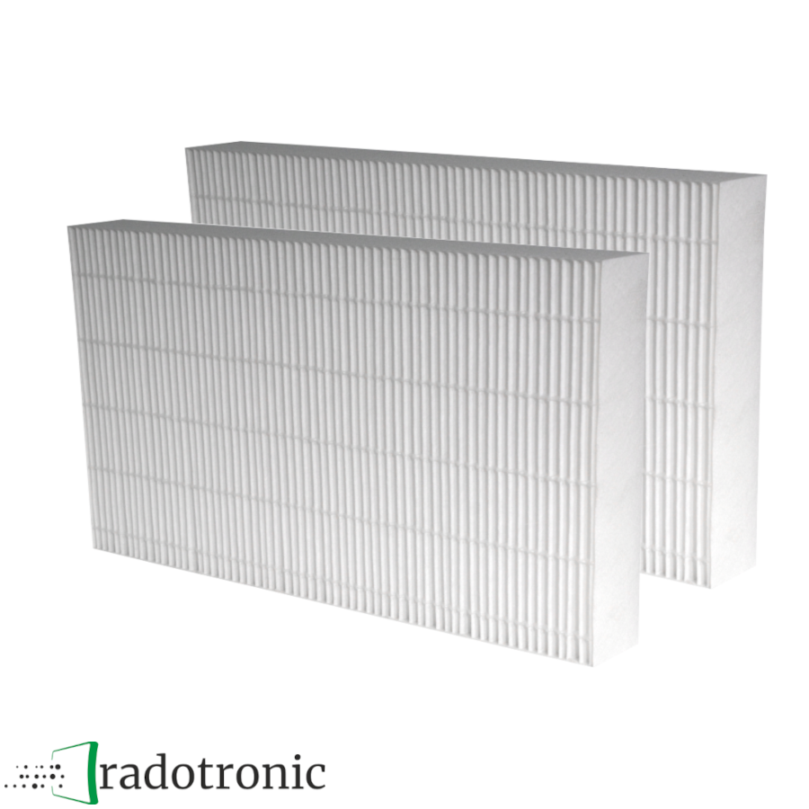 2x Ersatzfilter für AirMaster X-Vent II 500 - Vertikales Gerät - Zuluft - ePM1 / 50% (F7)