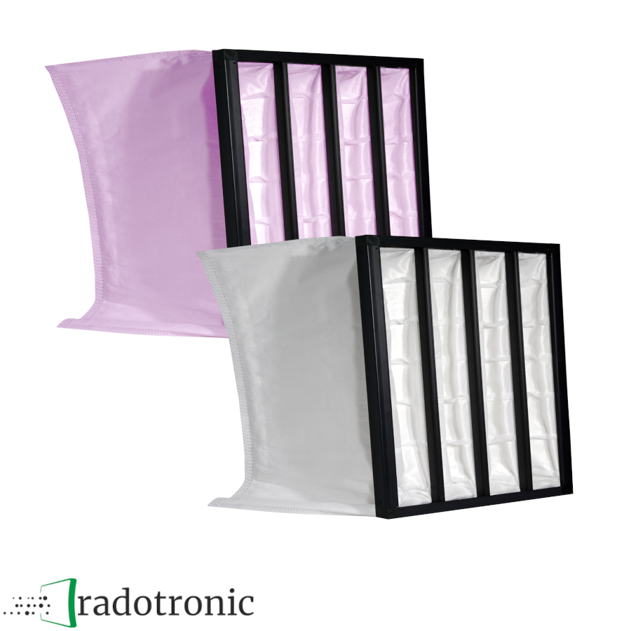 Ersatz-Taschenfilterset AEREX Reco-Boxx 1000 Flat-H (M5 + F7)