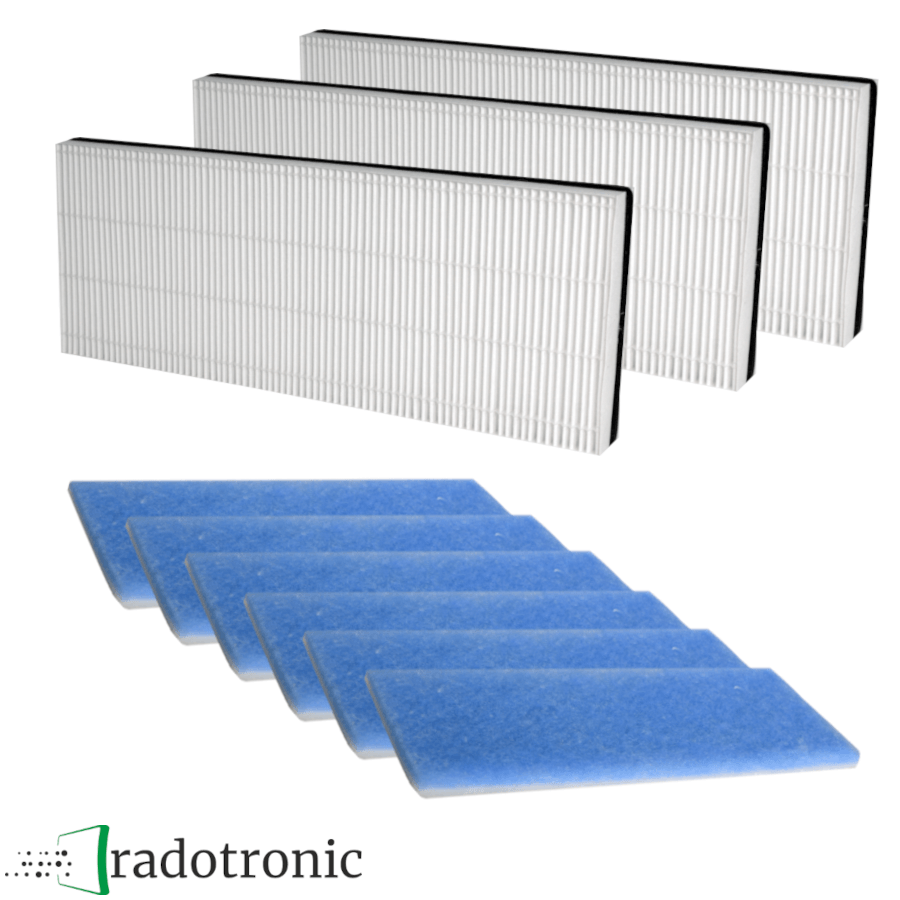 3+6 Stk. Ersatzfilter für Maico MAICO WS 250 (F7+G4)