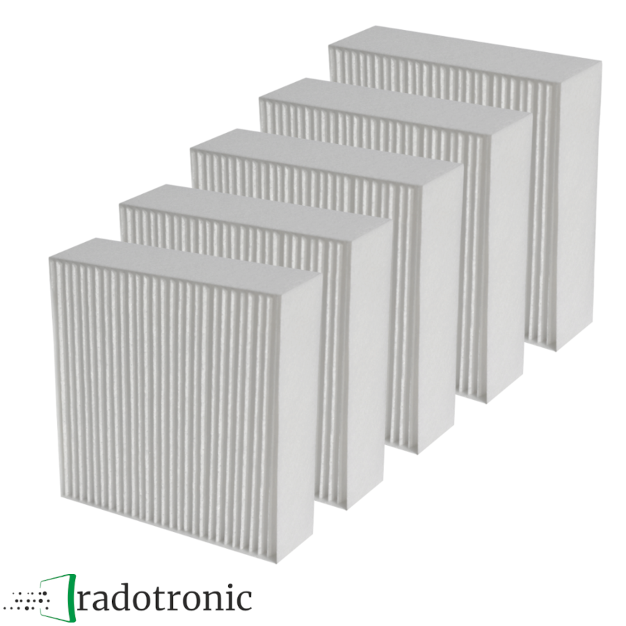 5x Ersatzfilter für Paul Climos F 200 (5 Zuluftfilter F7)
