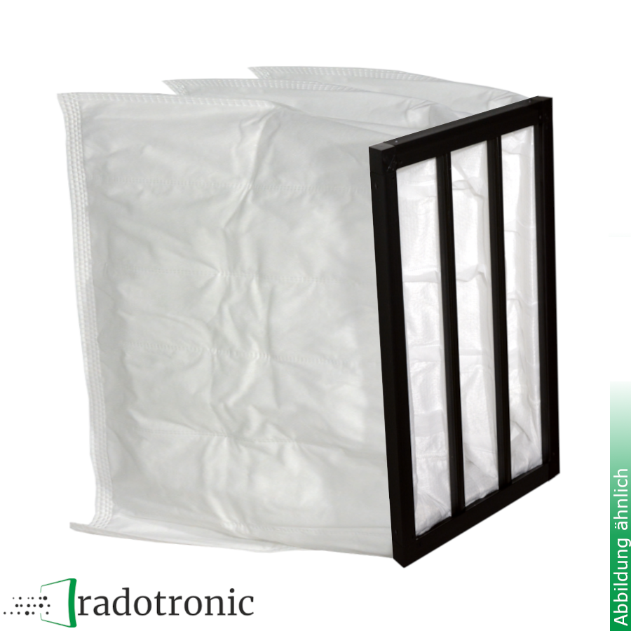 Taschenfilter 287 x 592 x 635 mm epM10 / 50% (F5/M5) Taschenfilter 287 x 592 x 635 mm epM10 / 50% (F5/M5)