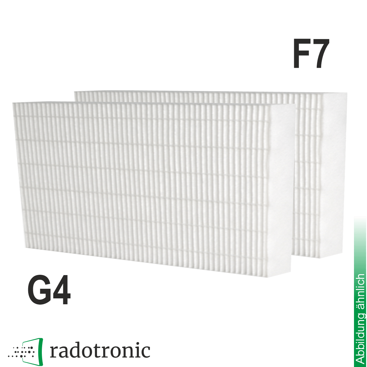 Ersatzfilterset für Danfoss Air Unit w2 (G4/F7)