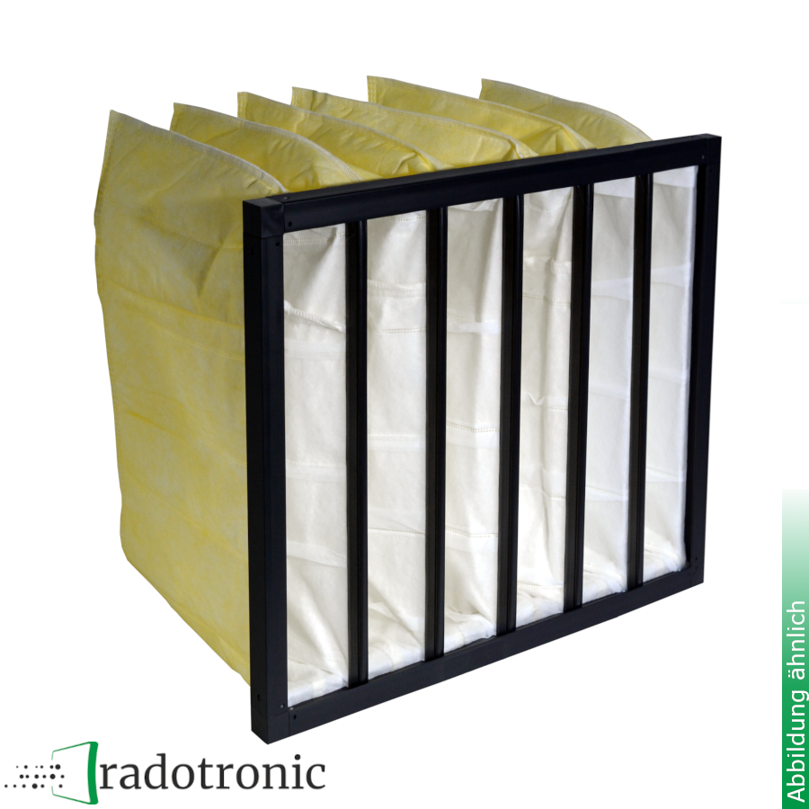 Taschenfilter 389 x 389 x 380 mm epM1 / 70% (F7)