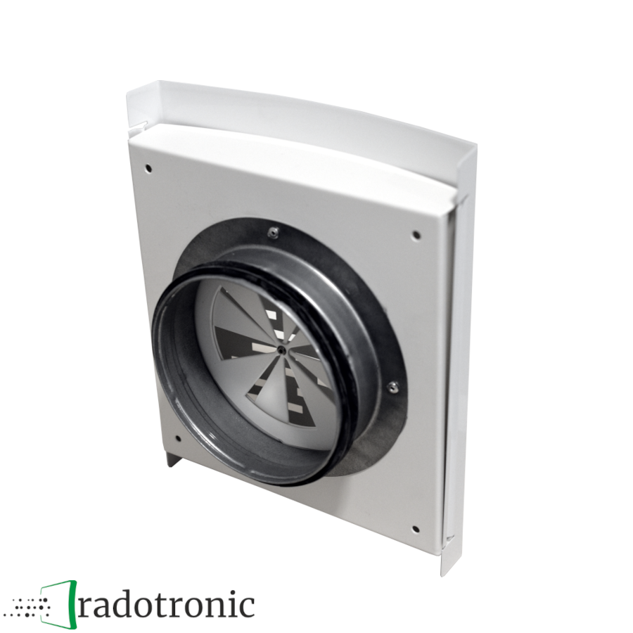 Küchen Abluftventil in weiß DAER-100-W mit Langzeit Streckmetallfilter u. regul. Luftmengenblende Küchen Abluftventil in weiß DAER-100-W mit Langzeit Streckmetallfilter u. regul. Luftmengenblende