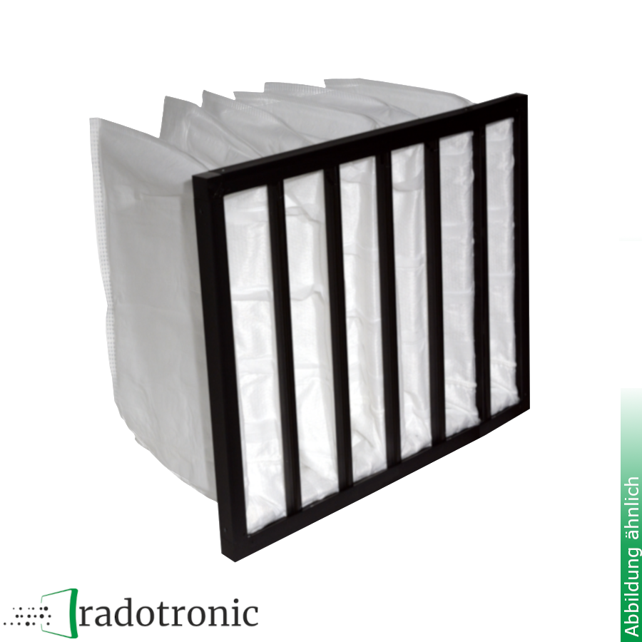 Taschenfilter 592 x 592 x 360 mm epM10 / 55% (M5)